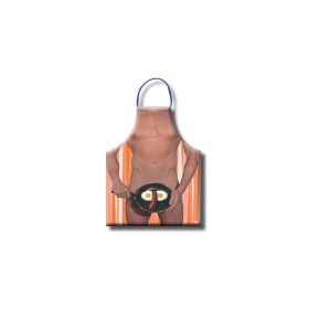 Apron with Pocket DKD Home Decor 70 x 1 x 85 cm Black Beige Blue Cotton | Tienda24 - Global Online Shop Tienda24.eu