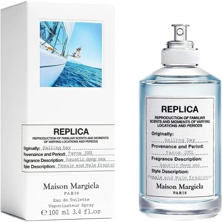 Parfum Unisexe Maison Margiela Replica Sailing Day EDT 100 ml de Maison Margiela, Eau de toilette - Réf : M0107375, Prix : 12...