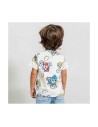 Camisola de Manga Curta The Paw Patrol Bege | Tienda24 Tienda24.eu