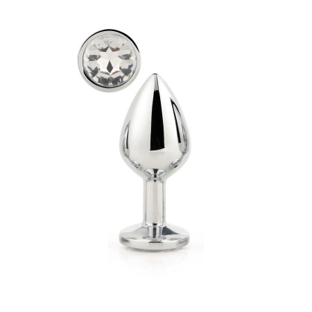 Plug Anal Dream Toys Gleaming Love Plateado | Tienda24 Tienda24.eu