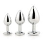 Plug Anal Dream Toys Gleaming Love Plateado | Tienda24 Tienda24.eu