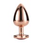 Plug Anal Dream Toys Gleaming Love Gold | Tienda24 Tienda24.eu