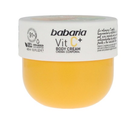 Body Cream Babaria Vitamin C 400 ml by Babaria, Moisturisers - Ref: M0119518, Price: 7,78 €, Discount: %