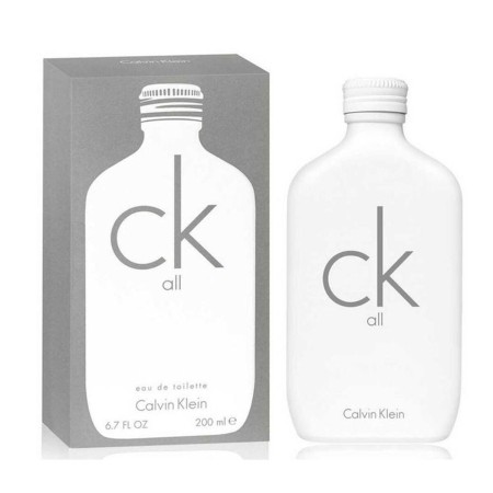 Perfume Unisex Calvin Klein Ck All EDT 200 ml de Calvin Klein, Agua de tocador - Ref: M0120859, Precio: 47,27 €, Descuento: %