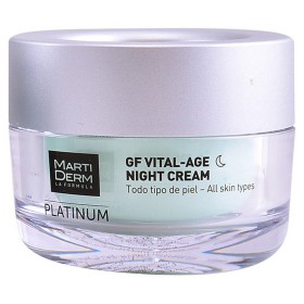 Crema de Noche Platinum GF Martiderm Vital Age (50 ml) de Martiderm, Hidratantes - Ref: M0121276, Precio: 40,66 €, Descuento: %