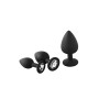 Plug Anal Dream Toys Fantasstic Noir 3 Pièces | Tienda24 Tienda24.eu