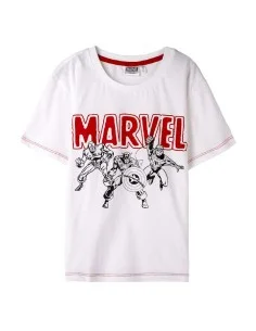 Camiseta de Manga Corta Spider-Man Gris Infantil | Tienda24 Tienda24.eu