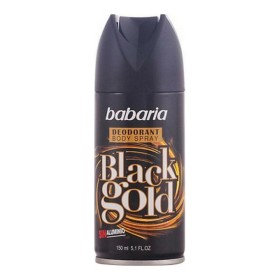 Spray Deodorant Men Black Gold Babaria BAB31345 (150 ml) by Babaria, Deodorants & Anti-Perspirants - Ref: M0123321, Price: 6,...