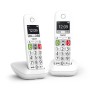 Téléphone Sans Fil Gigaset E290 Duo Blanc de Gigaset, Téléphones numériques et RNIS - Réf : M0300618, Prix : 65,13 €, Remise : %