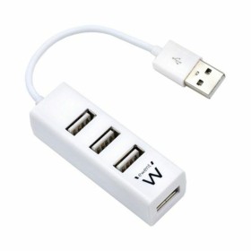 Hub USB Ewent EW1122 Bianco 3600 W di Ewent, Hub USB - Rif: M0303923, Prezzo: 6,27 €, Sconto: %