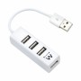 Hub USB Ewent EW1122 Blanc 3600 W de Ewent, Hubs USB - Réf : M0303923, Prix : 6,27 €, Remise : %