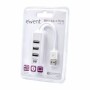 Hub USB Ewent EW1122 Blanc 3600 W de Ewent, Hubs USB - Réf : M0303923, Prix : 6,27 €, Remise : %