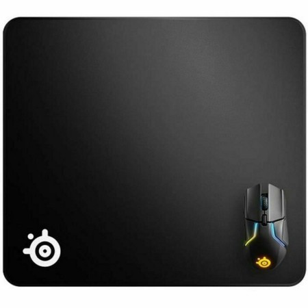 Mouse Mat SteelSeries Qck Edge Medium Black Gaming 27 x 32 cm by SteelSeries, Keyboard and mouse accessories - Ref: M0303977,...