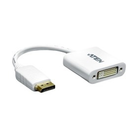 Adaptateur DisplayPort vers DVI Aten VC965-AT Blanc de Aten, Câbles DVI - Réf : M0304092, Prix : 15,95 €, Remise : %