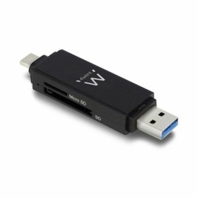 Lector de Tarjetas Ewent EW1075 USB 3.1 Gen 1 Negro de Ewent, Lectores de tarjetas de memoria externos - Ref: M0304876, Preci...