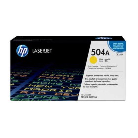 Tóner Original HP CE252A Amarillo de HP, Tóners y tinta de impresora - Ref: M0305262, Precio: 378,25 €, Descuento: %