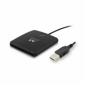 Lector de Tarjetas DNI/SIP Ewent EW1052 USB 2.0 Negro de Ewent, Lectores de tarjetas de memoria externos - Ref: M0305281, Pre...