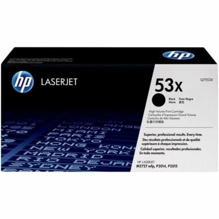 Original Toner HP Q7553X Black by HP, Printer toners and inks - Ref: M0305315, Price: 259,40 €, Discount: %