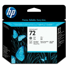 Cartucho de Tinta Original HP 72 Negro de HP, Tóners y tinta de impresora - Ref: M0305459, Precio: 111,32 €, Descuento: %