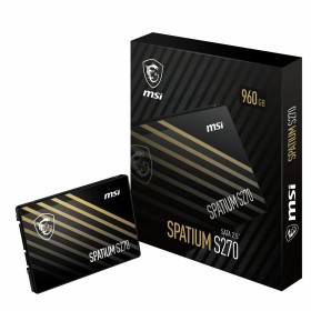 Hard Drive MSI SPATIUM S270 960 GB SSD by MSI, Solid disc drives - Ref: M0307844, Price: 65,76 €, Discount: %