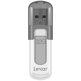 Clé USB Lexar JumpDrive V100 Blanc/Gris 32 GB (1 Unité) de Lexar, Clés USB - Réf : M0308287, Prix : 6,73 €, Remise : %