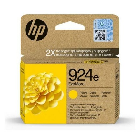 Cartouche d'encre originale HP 4K0U9NE Jaune de HP, Toners et encre pour imprimante - Réf : M0308392, Prix : 29,49 €, Remise : %