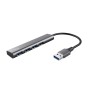 Hub USB Trust 24947 Gris Noir/Gris (1 Unité) de Trust, Hubs USB - Réf : M0309829, Prix : 57,60 €, Remise : %