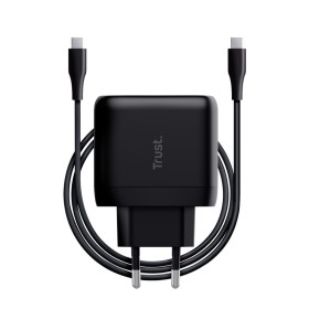 Chargeur Mural + Câble USB-C Trust 24817 Noir 65 W de Trust, Chargeurs et adaptateurs - Réf : M0309830, Prix : 42,81 €, Remis...