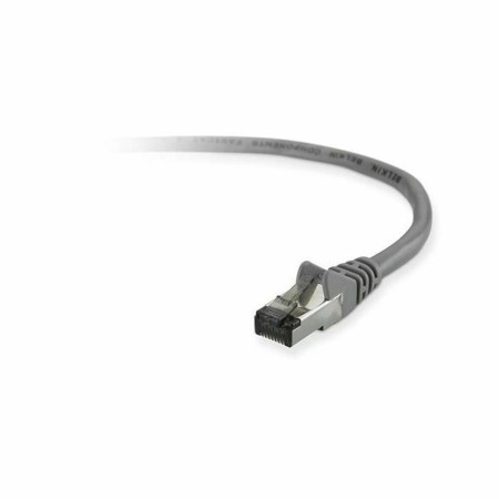 Cable RJ45 Categoría 5e UTP Belkin 2m Cat5e STP Negro Gris 2 m | Tienda24 - Global Online Shop Tienda24.eu