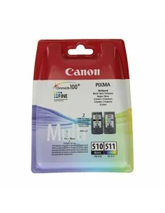 Cartuccia d'inchiostro compatibile Canon PG-510/CL511 Nero Tricolore Giallo Ciano Magenta da Canon, Toner e inchiostro per st...