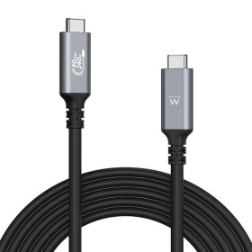 Câble USB-C Ewent EC1070 Noir 1 m de Ewent, Câbles USB - Réf : M0311532, Prix : 18,00 €, Remise : %