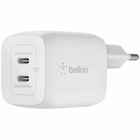 Cargador de Pared Belkin WCH011vfWH 45 W Blanco de Belkin, Cargadores y adaptadores - Ref: M0312635, Precio: 38,05 €, Descuen...