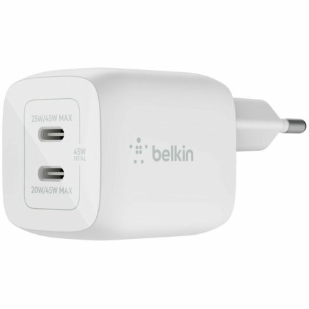 Wall Charger Belkin WCH011vfWH 45 W White by Belkin, Chargers & Adapters - Ref: M0312635, Price: 38,05 €, Discount: %