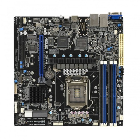 Carte Mère Asus P12R-M LGA 1200 de Asus, Cartes mères - Réf : M0313621, Prix : 425,56 €, Remise : %