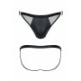 Tanga Demoniq Nero L di Demoniq, Perizomi, string e tanga - Rif: M0401570, Prezzo: 22,25 €, Sconto: %