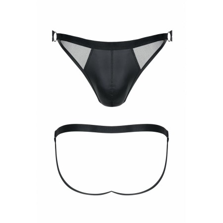 Tanga Demoniq Nero L di Demoniq, Perizomi, string e tanga - Rif: M0401570, Prezzo: 22,25 €, Sconto: %