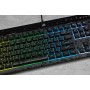 Teclado Corsair K55 RGB Pro Negro Qwerty Español QWERTY | Tienda24 - Global Online Shop Tienda24.eu