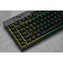 Teclado Corsair K55 RGB Pro Negro Qwerty Español QWERTY | Tienda24 - Global Online Shop Tienda24.eu