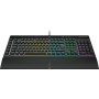 Teclado Corsair K55 RGB Pro Negro Qwerty Español QWERTY | Tienda24 - Global Online Shop Tienda24.eu