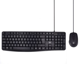 Teclado y Ratón Ewent EW3006 Negro Qwerty Español QWERTY de Ewent, Packs de teclado y ratón - Ref: M0317862, Precio: 11,88 €,...