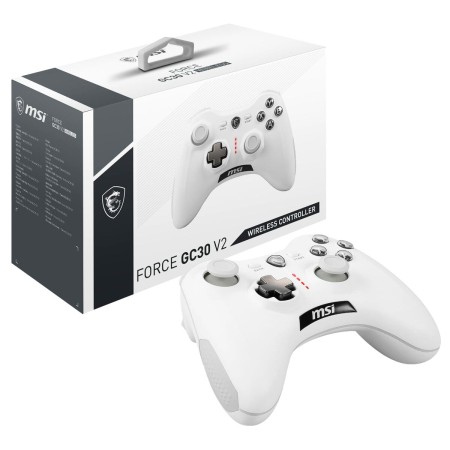 Gaming Control MSI S10-43G0040-EC4 White Bluetooth by MSI, Virtual reality devices - Ref: M0317975, Price: 49,03 €, Discount: %