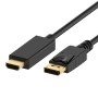 DisplayPort Cable Ewent EW-140300-030-N-P HDMI Black by Ewent, Accessories for MP3 players - Ref: M0318453, Price: 13,59 €, D...