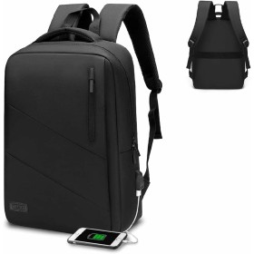 Mochila con Power Bank y Compartimento para Tablet y Portátil Subblim Oxford de Subblim, Bolsas y fundas para portátiles y ne...