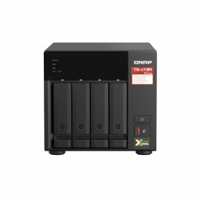 Armazenamanto em Rede NAS Qnap TS-473A-8G Preto AM4 Socket: AMD Ryzen™ AMD Ryzen V1500B de Qnap, Armazenamento ligado em rede...