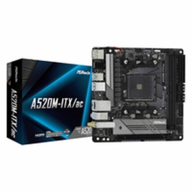 Motherboard ASRock A520M-ITX/ac AMD AM4 AMD by ASRock, Base plates - Ref: M0320992, Price: 124,70 €, Discount: %