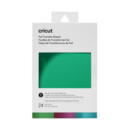 Hojas de Transferencia para Plotter de corte Cricut TRNF (24 Unidades) de Cricut, Papel transfer - Ref: M0324307, Precio: 17,...