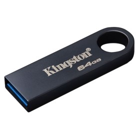 Clé USB Kingston KE-U2X64-1AC Noir 64 GB de Kingston, Clés USB - Réf : M0324665, Prix : 9,60 €, Remise : %