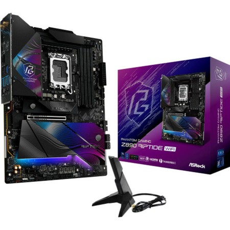 Placa Base ASRock Z890 Riptide WiFi LGA 1851 Intel Z890 de ASRock, Placas base - Ref: M0324716, Precio: 407,70 €, Descuento: %