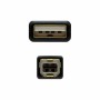 Cabo USB 2.0 A para USB B NANOCABLE 10.01.1202 Preto 2 m | Tienda24 - Global Online Shop Tienda24.eu