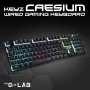 Tastiera Wireless The G-Lab KEYZ-CAESIUMT-W/SP Nero | Tienda24 - Global Online Shop Tienda24.eu